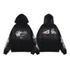 2026 Hot Sale 11In Stock Fast Shipping High Quality 100% Cotton Hop Hell Star Hoodies Dtg Printing 1to 1 Hell Star Sweatsuit