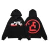 2026 Hot Sale 11In Stock Fast Shipping High Quality 100% Cotton Hop Hell Star Hoodies Dtg Printing 1to 1 Hell Star Sweatsuit