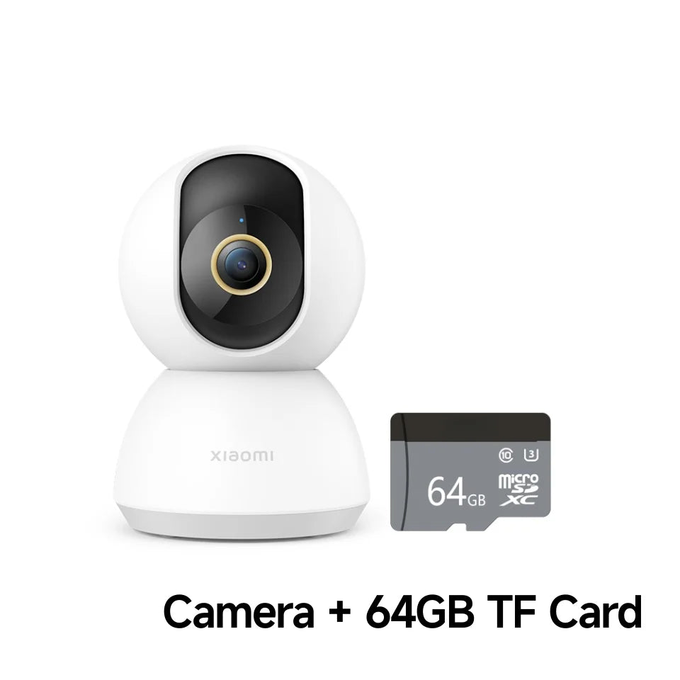 Xiaomi Smart Home 360° Security Camera Mi PTZ 2K Webcam 1296P 3 Megapixel AI Human Detection Night Vision Webcam Work With App