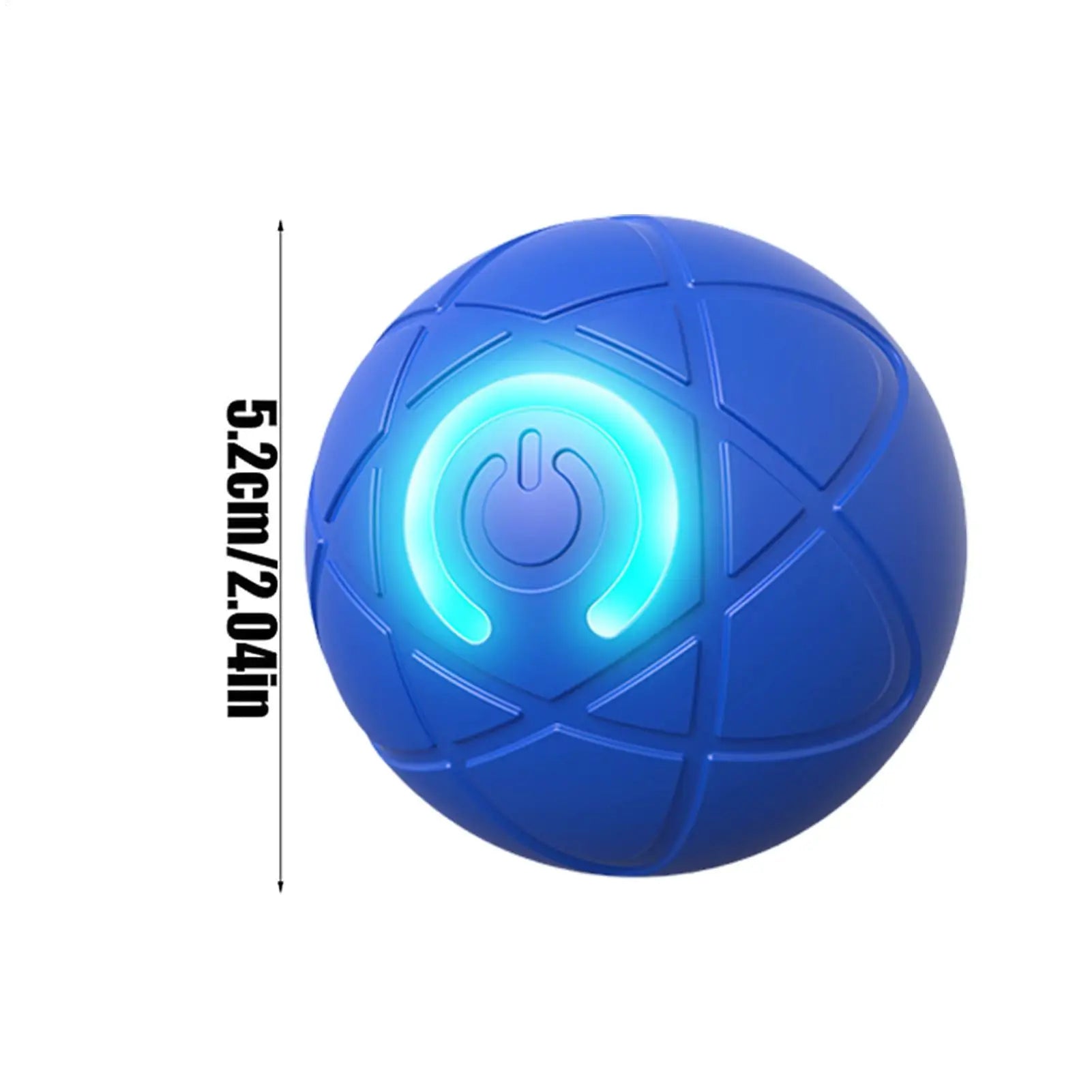 Dog Toy Ball Interactive Rolling Ball Auto Moving Dog Toy Two Modes Rechargeable Automatic Ball Pet Toy Supplies for Dog Puppy